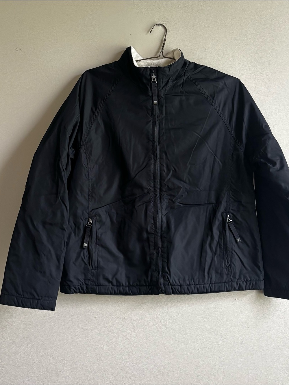 90s VTG Old Navy Black Women's Lightweight Utility Jacket